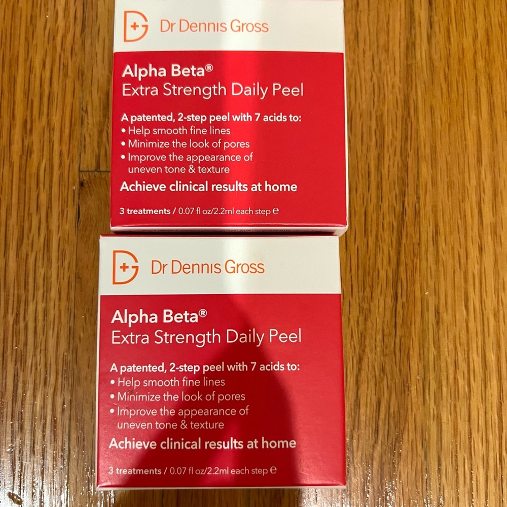 Brand new Dr dennis gross peels